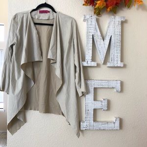 BOOHOO• waterfall cardigan